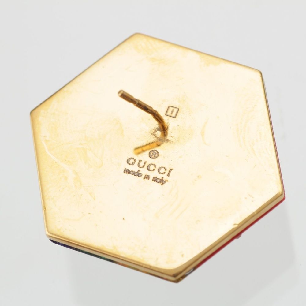 Gucci Gg Interlocking Colored Stone Earrings Acce… - image 5